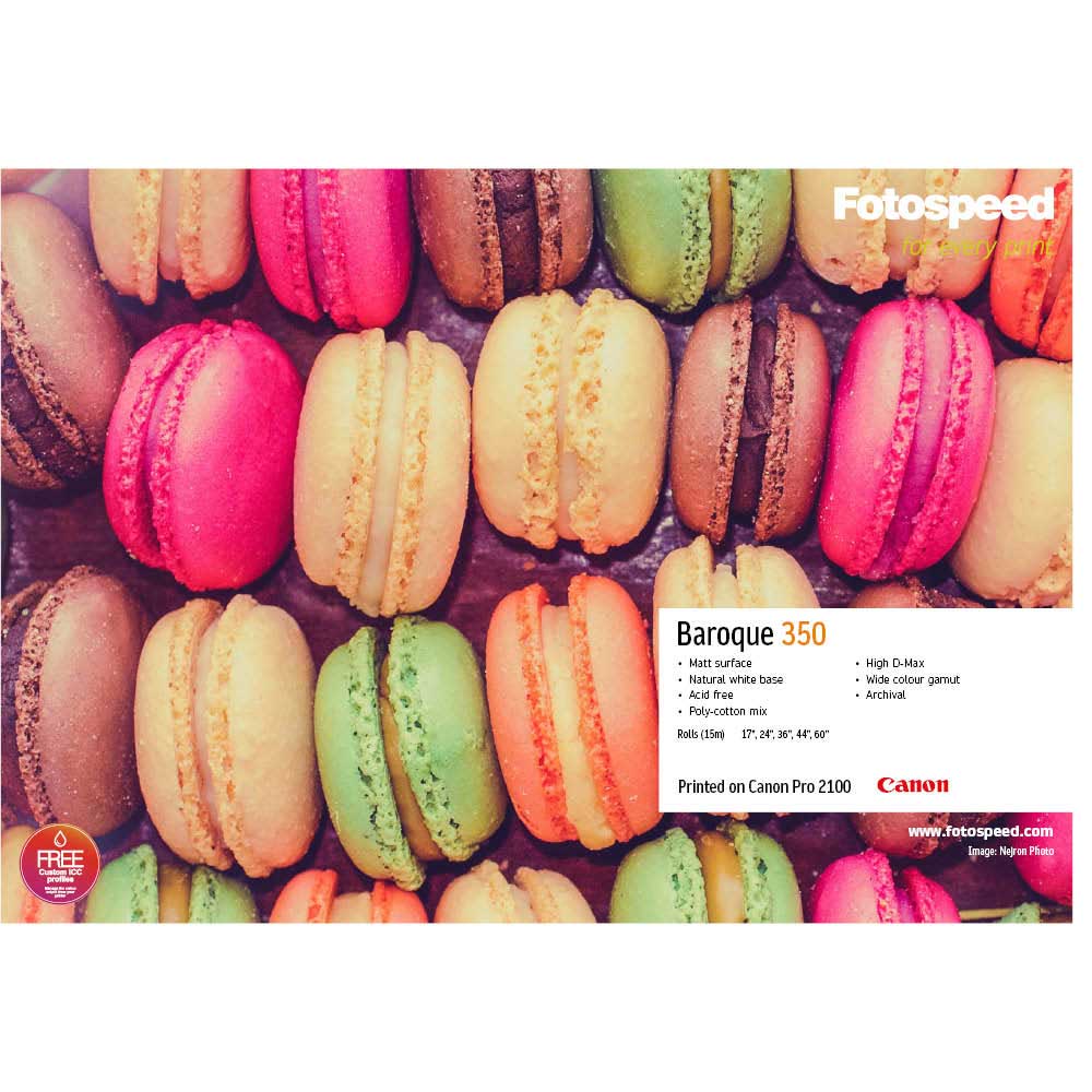Fotospeed FT Canvas Baroque MATT 350