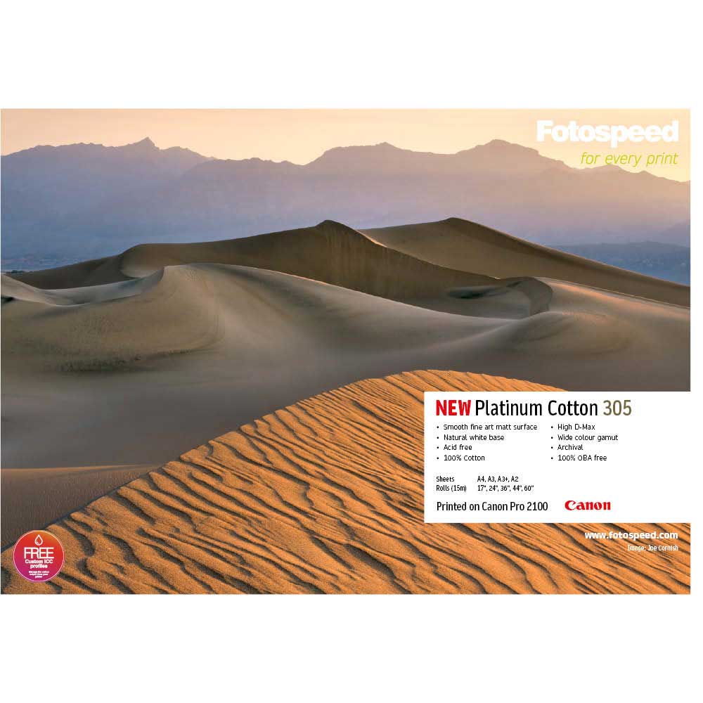 Fotospeed Platinum Cotton 305