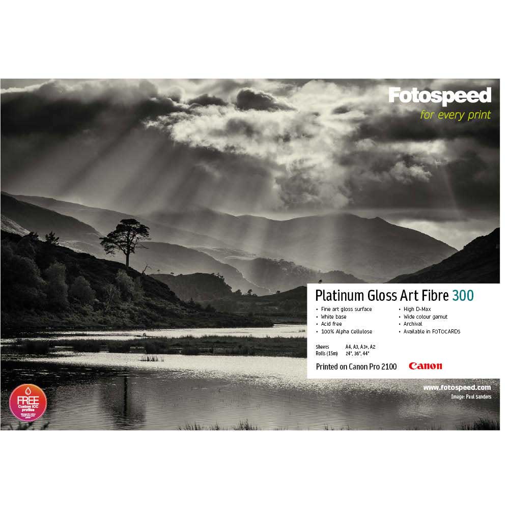 Fotospeed Platinum Gloss Art Fibre 300