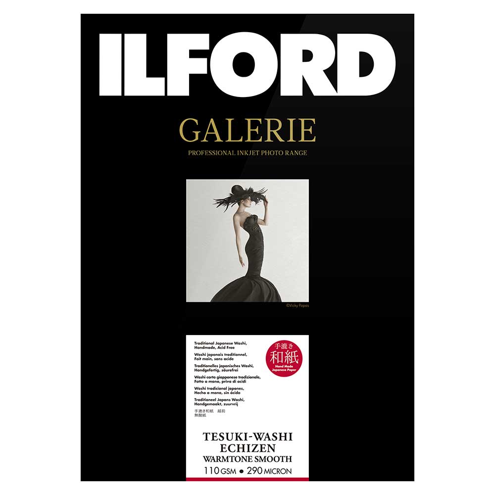 ILFORD GALERIE Tesuki-Washi Echizen Warmtone Smooth 110gsm